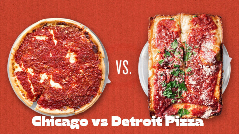 Chicago vs Detroit Pizza
